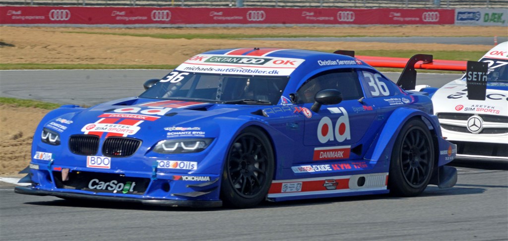 Der køres tæt og intenst race i Super GT DK.
(Foto: Åge Keseler Kirketerp)